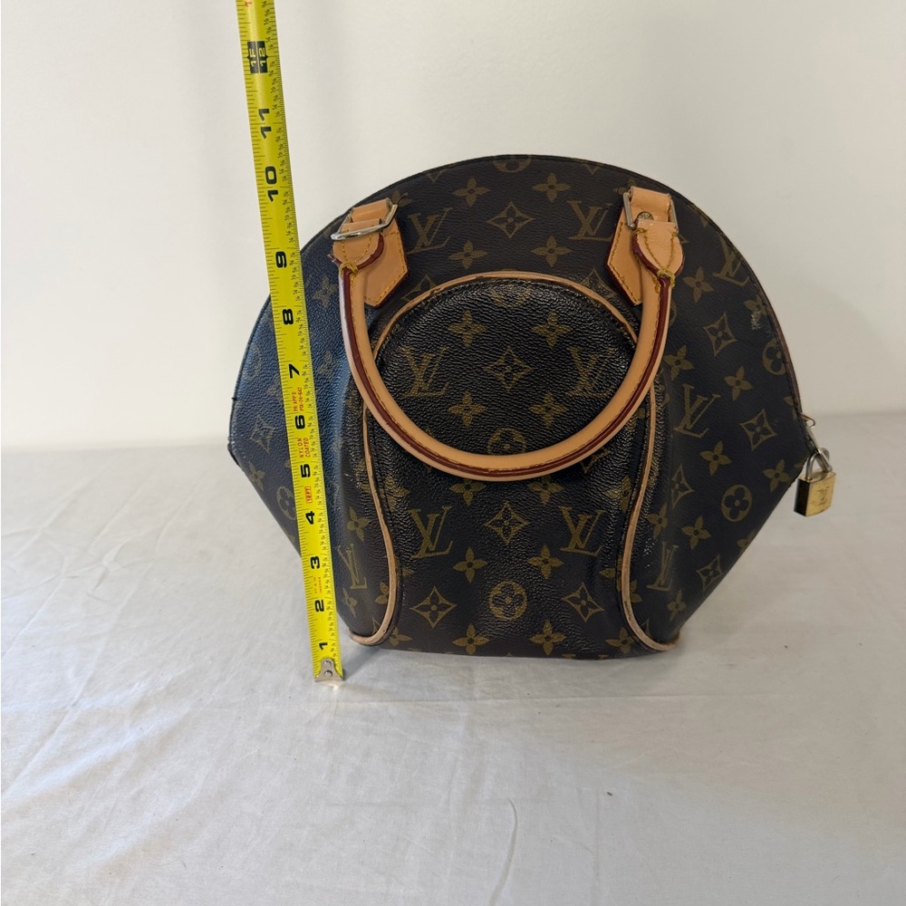Louis Vuitton Ellipse PM Monogram Authentic Repair Project Interior Damage - Picture 2 of 16